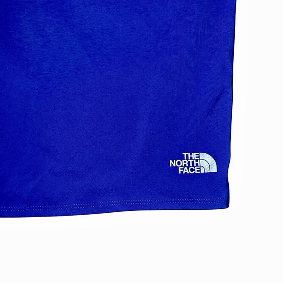 The North Face Mens Active Shorts Royal Blue, No Liner, Zipper Pocket - Picture 3 of 16